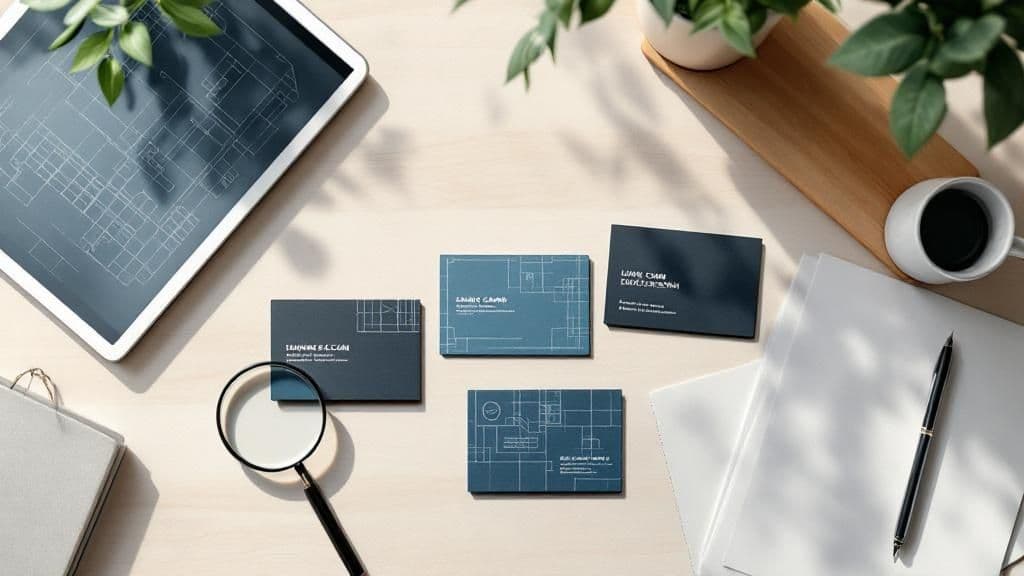 Visitenkarten Design Modern: 7 Inspiring Ideen für 2025